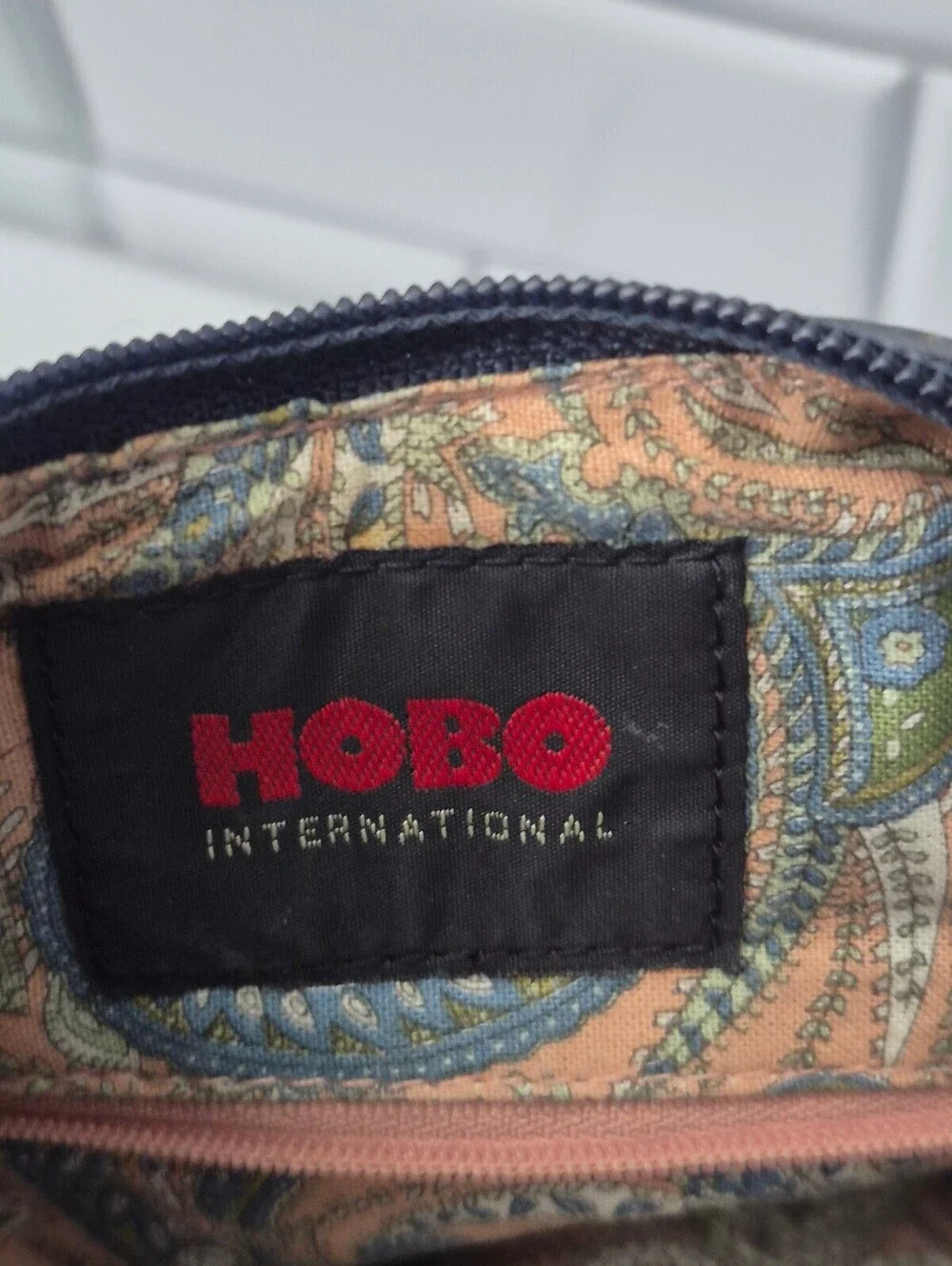 Hobo International Teal Color Leather Hobo Shoulder Bag  Excellent Condition